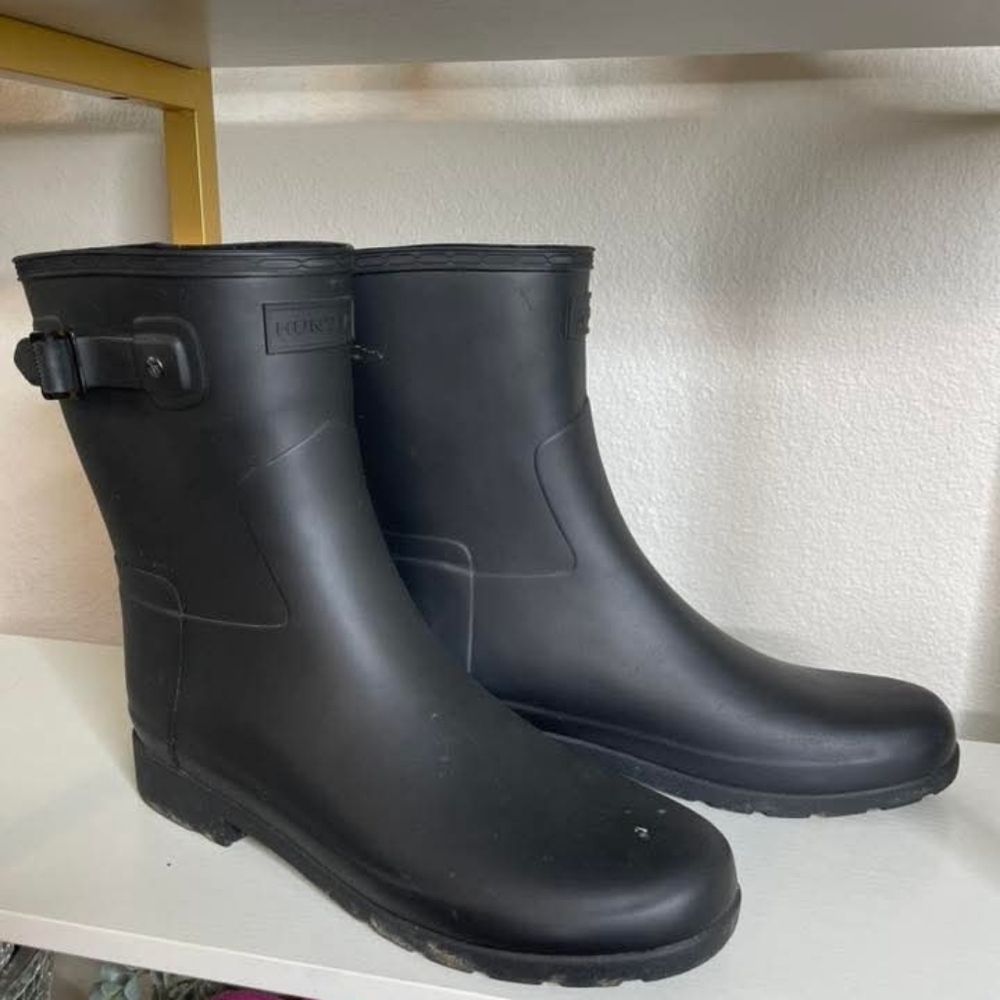 Hunter Classic Black Waterproof Boots